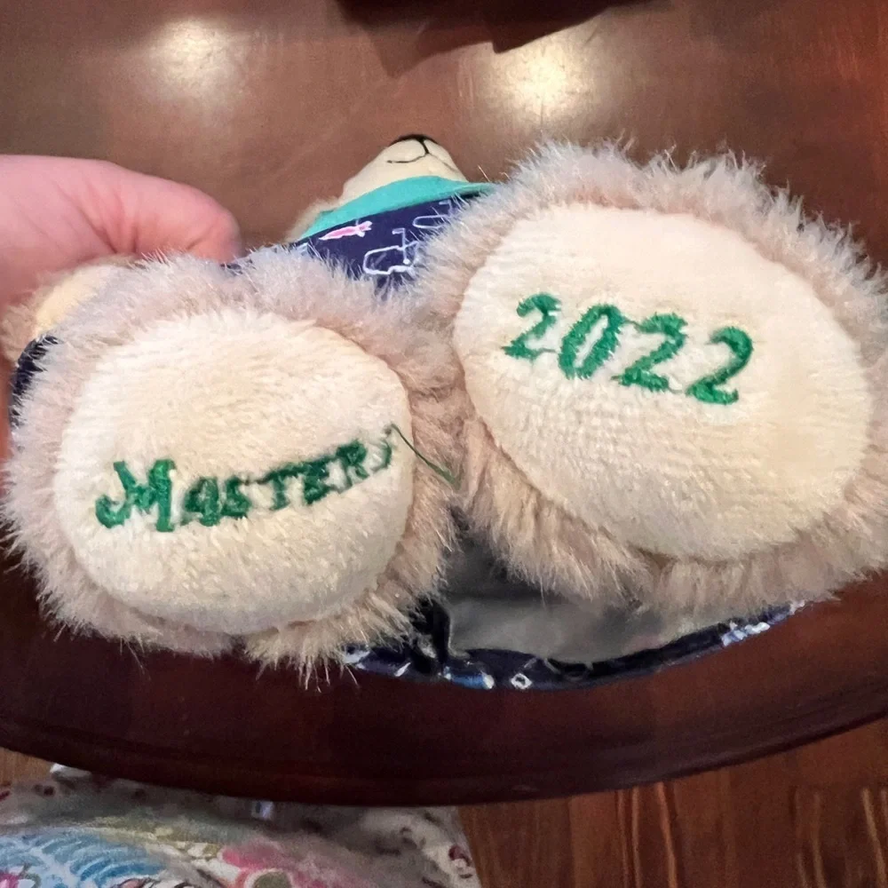 THE MASTERS Augusta National 2022 PGA Golf Tour Girl Plush Commemorative Bear - Picture 3 of 8